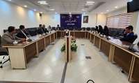 جلسه ی معاونت محترم درمان با رییس مرکز رشد در خصوص راه اندازی بخش ید درمانی و تأسیسات مکانیکی آن