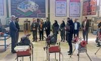 بازدید مسئولین حوزه فناوری سلامت دانشگاه از مرکز فنی و حرفه ای استان